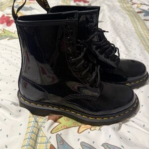 Dr. Martens Black Lace Up Boots